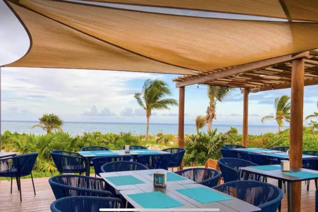 Mareazul Beachfront Apartment 2Br Private Pool Casa Ancora プレヤデルカーメン エクステリア 写真
