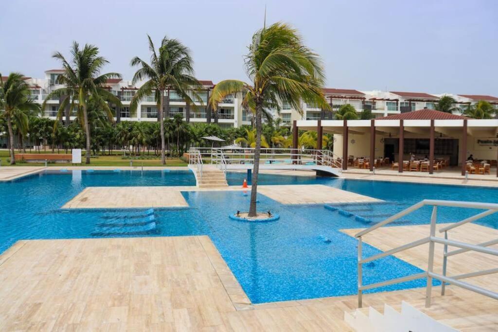 Mareazul Beachfront Apartment 2Br Private Pool Casa Ancora プレヤデルカーメン エクステリア 写真